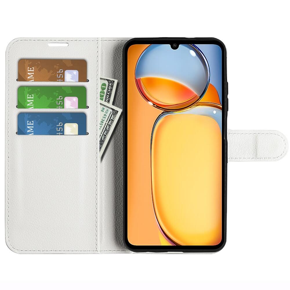 Xiaomi Poco C65 / Redmi 13C - Leather Case Cover