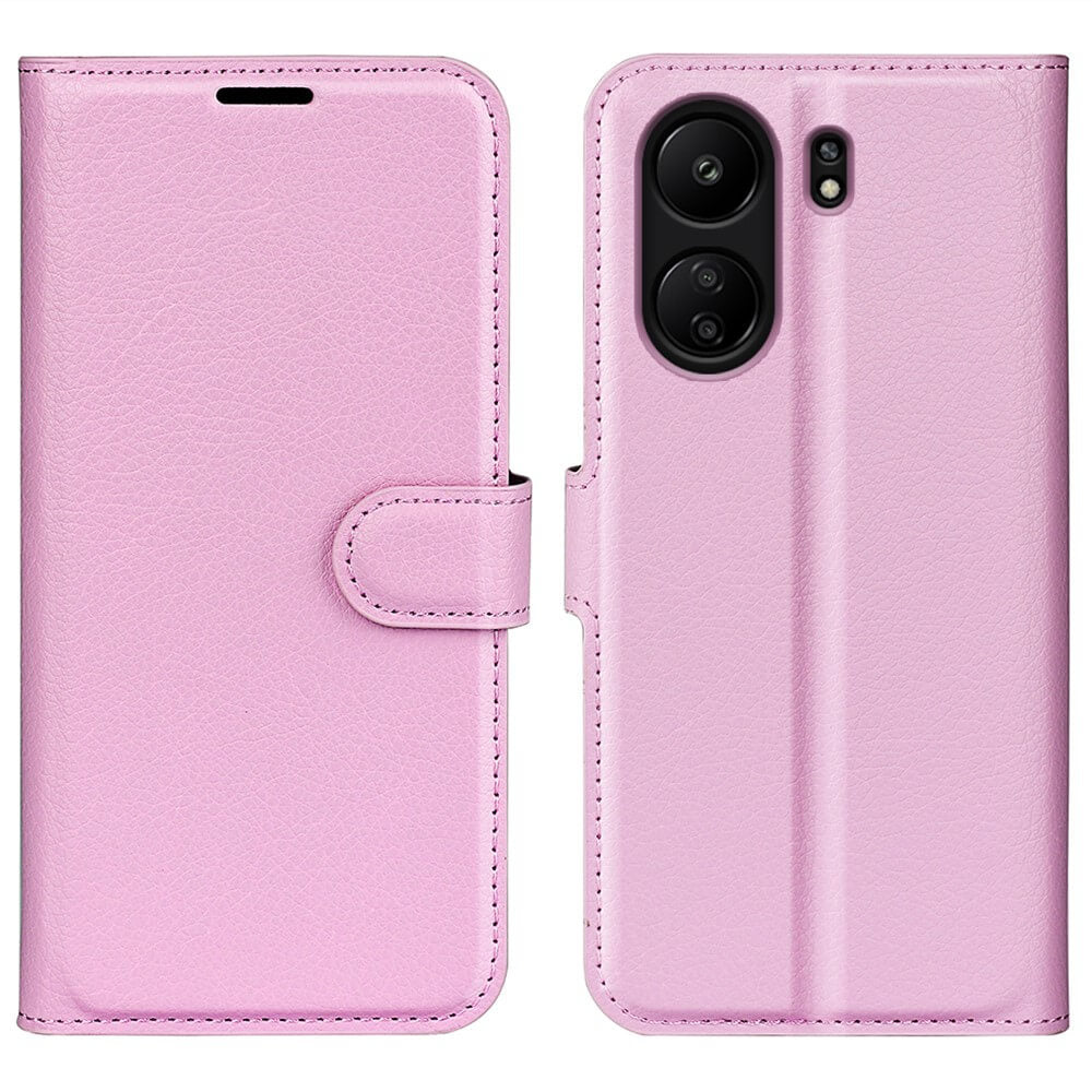 Xiaomi Poco C65 / Redmi 13C - Leather Case Cover