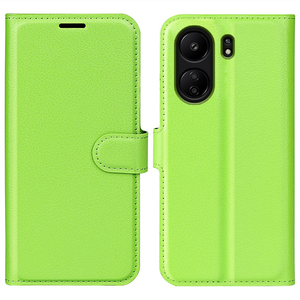Xiaomi Poco C65 / Redmi 13C - Leather Case Cover