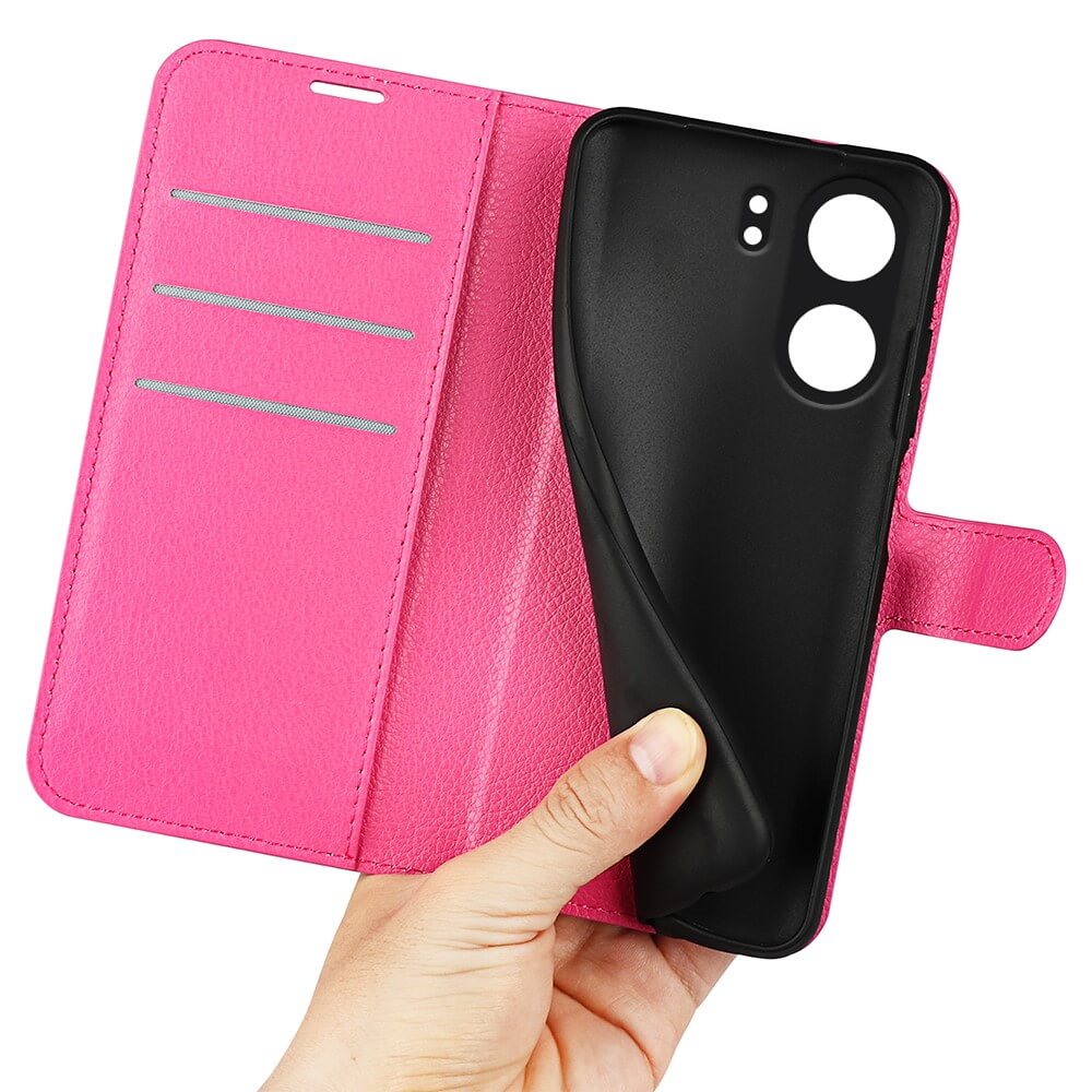 Xiaomi Poco C65 / Redmi 13C - Leather Case Cover
