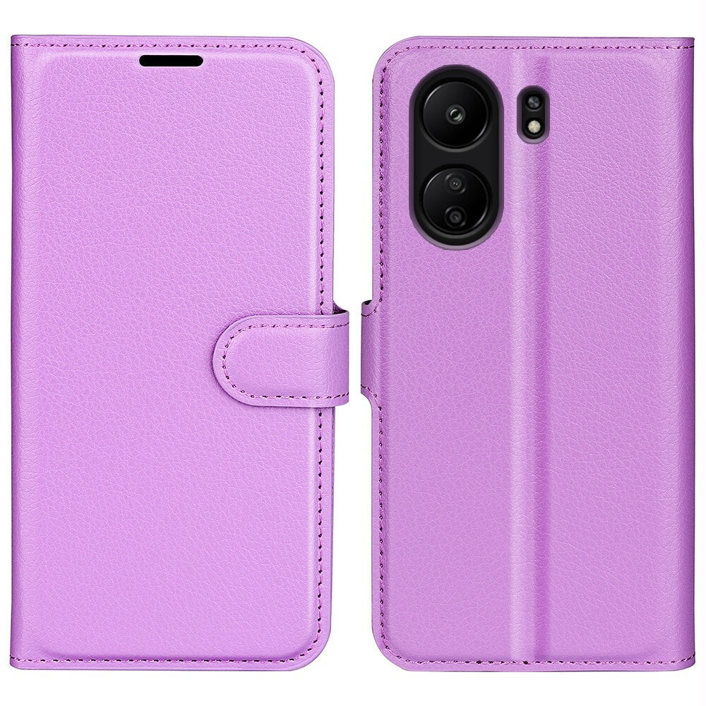 Xiaomi Poco C65 / Redmi 13C - Leather Case Cover