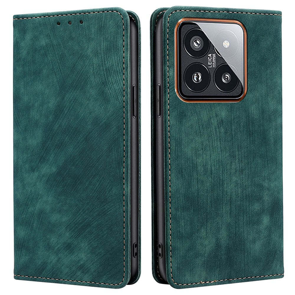 Xiaomi 14 Pro  - Custodia flip con blocco RFID