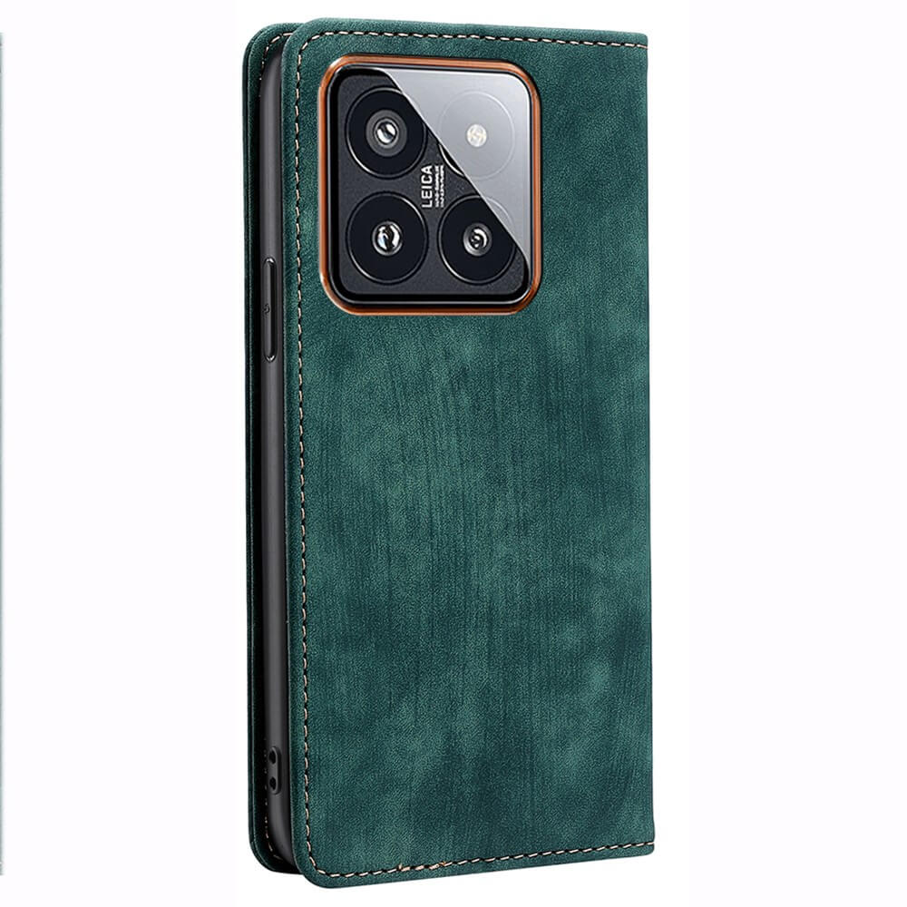 Xiaomi 14 Pro  - Custodia flip con blocco RFID