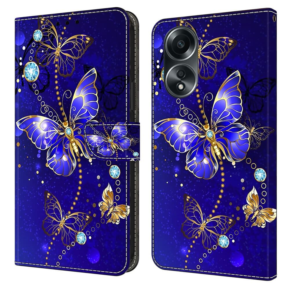 OPPO A58 4G - Custodia effetto 3D