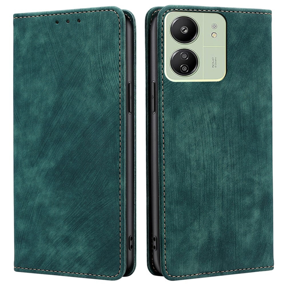 Xiaomi Poco C65 / Redmi 13C - Custodia flip con blocco RFID