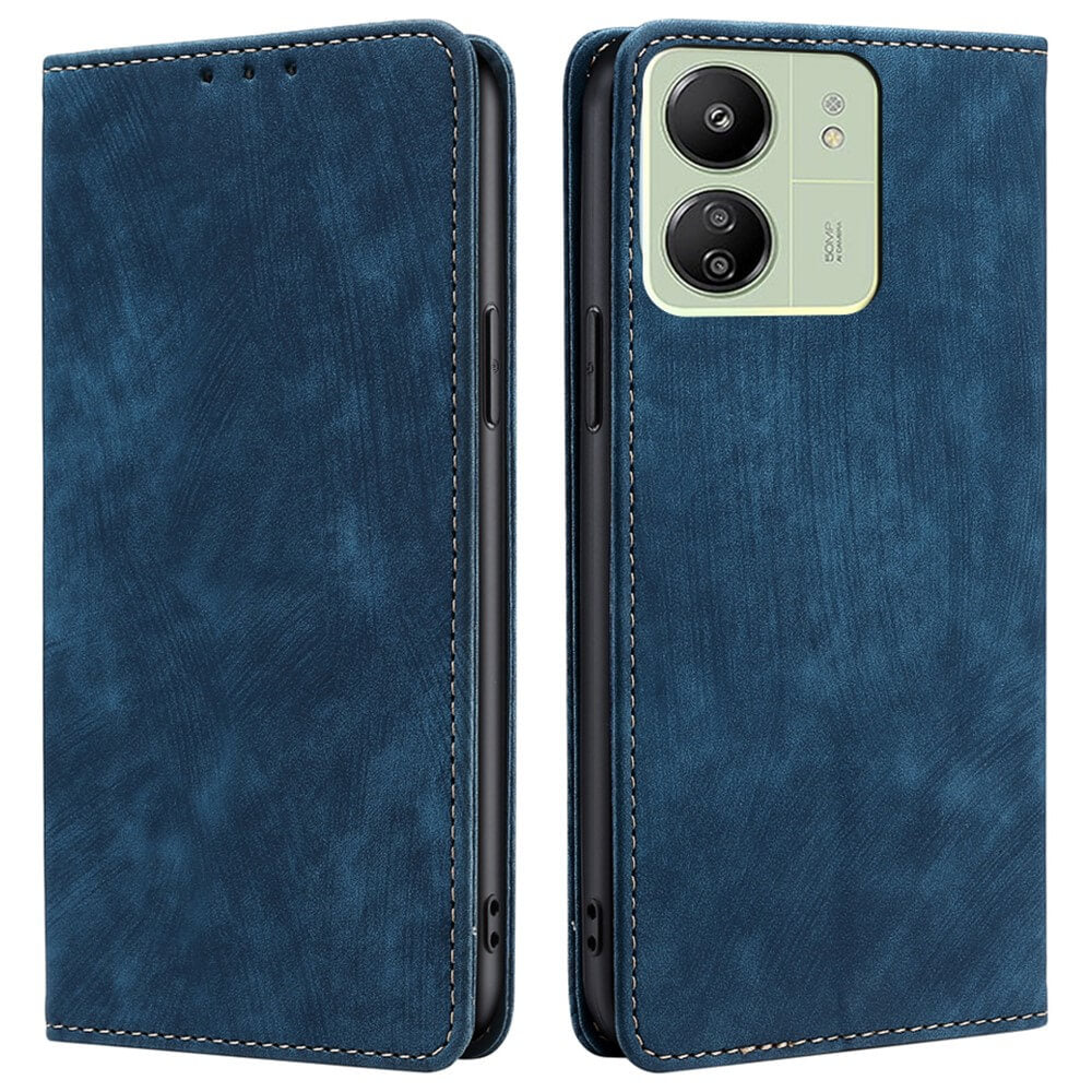 Xiaomi Poco C65 / Redmi 13C - Custodia flip con blocco RFID