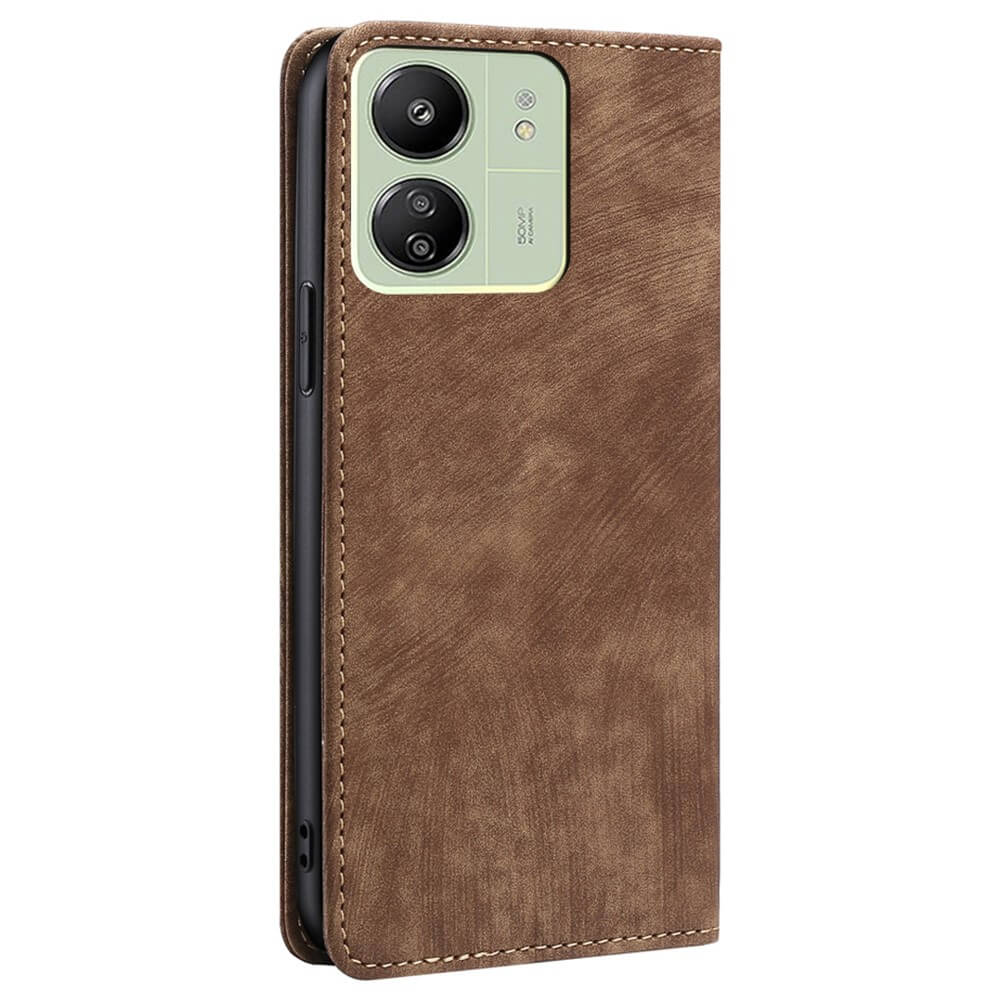 Xiaomi Poco C65 / Redmi 13C - Custodia flip con blocco RFID