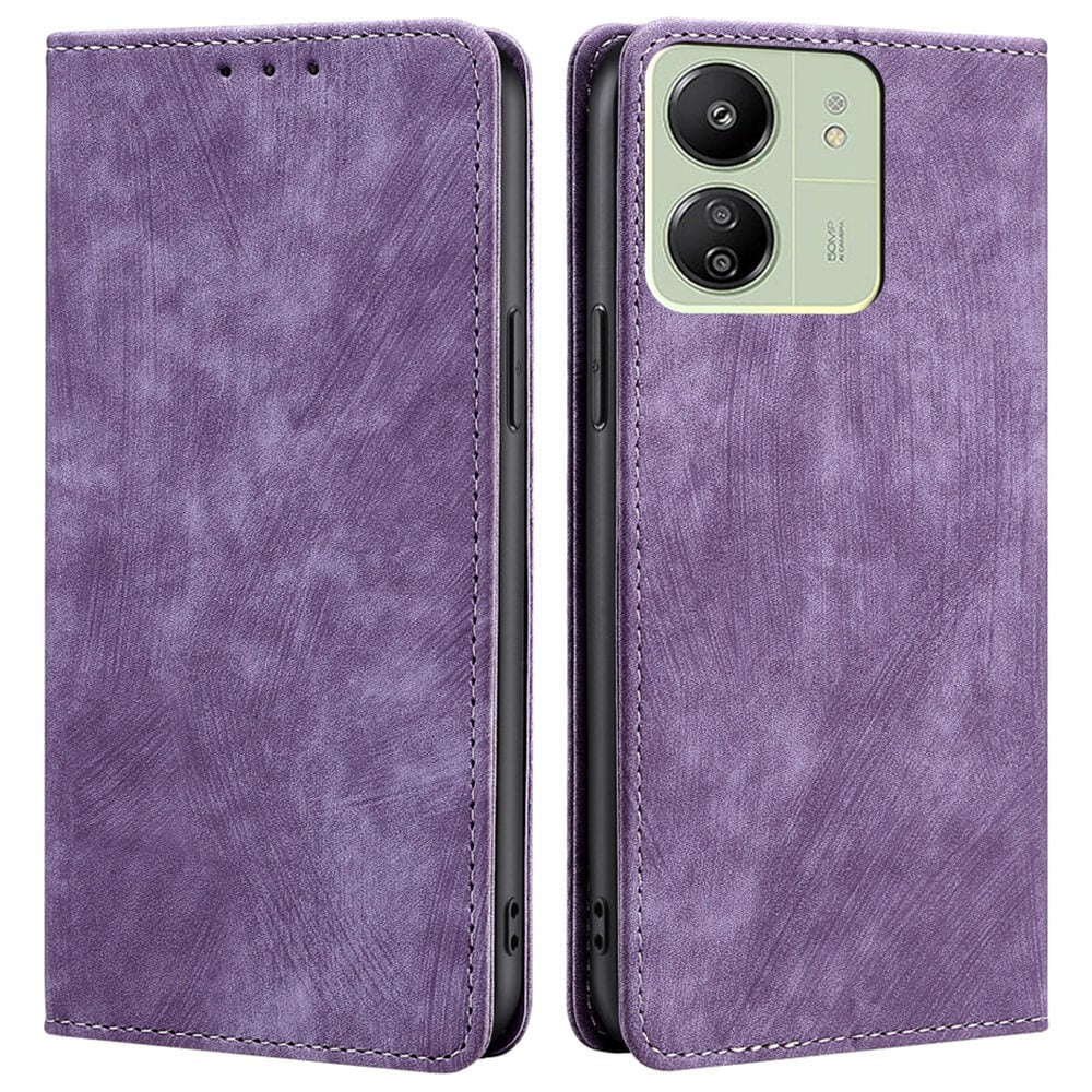 Xiaomi Poco C65 / Redmi 13C - Custodia flip con blocco RFID