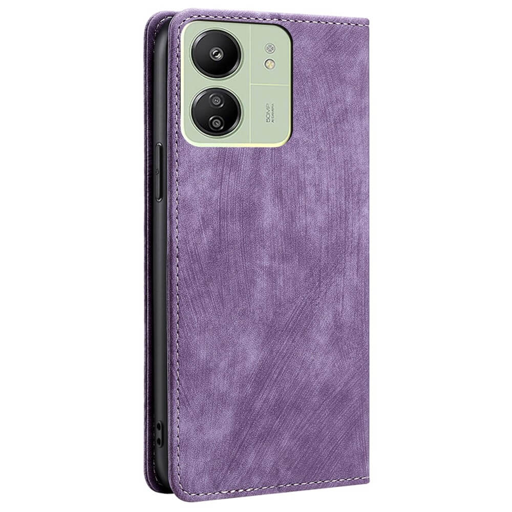Xiaomi Poco C65 / Redmi 13C - Custodia flip con blocco RFID