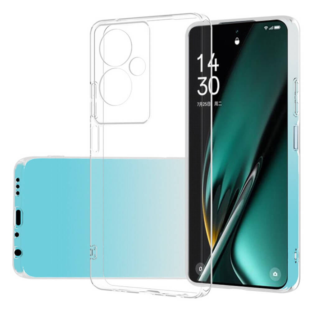 OPPO A79 5G - Silikon Gummi Case transparent