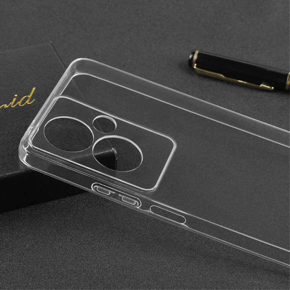 OPPO A79 5G - Silikon Gummi Case transparent