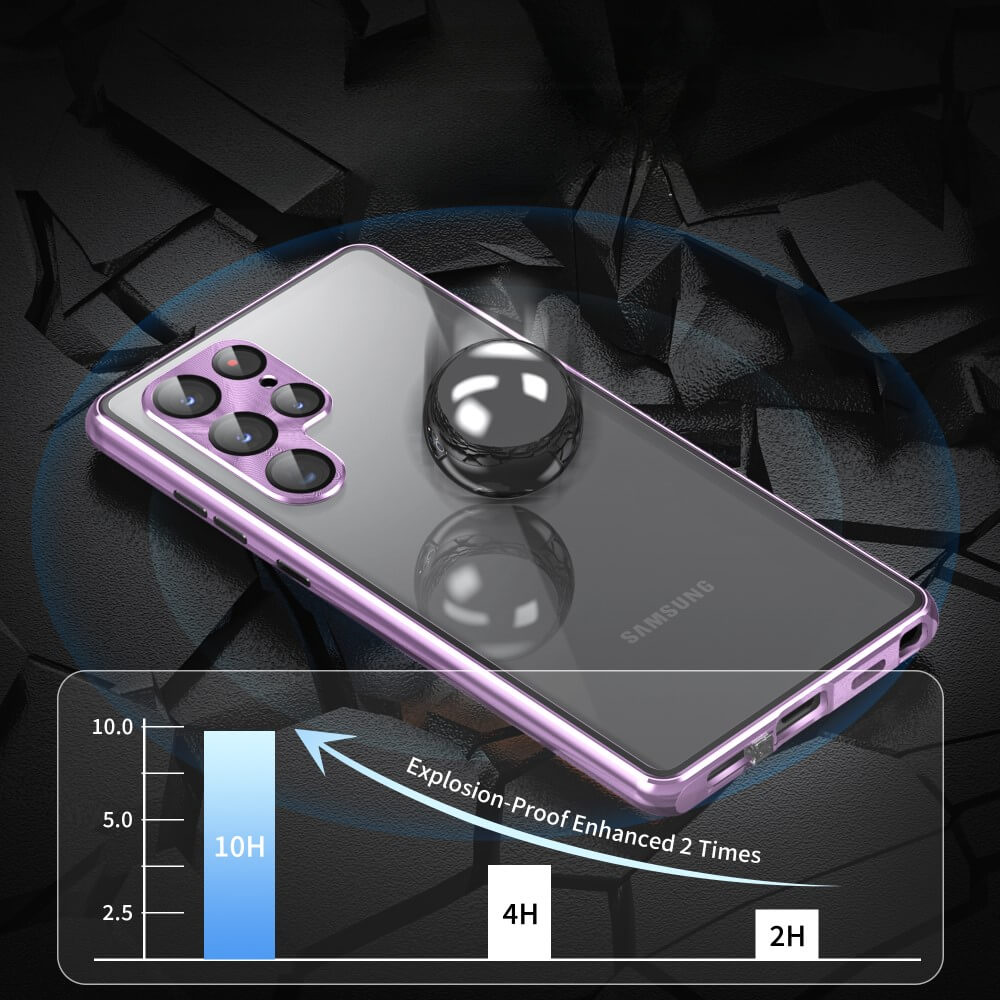 Galaxy S24 - Magnetic Protective Case With Glass