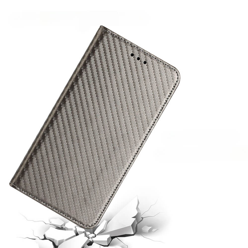 Galaxy S24 - Carbon Look Flip Case Cover
