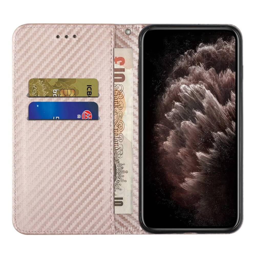 Galaxy S24+ - Carbon Look Flip Case