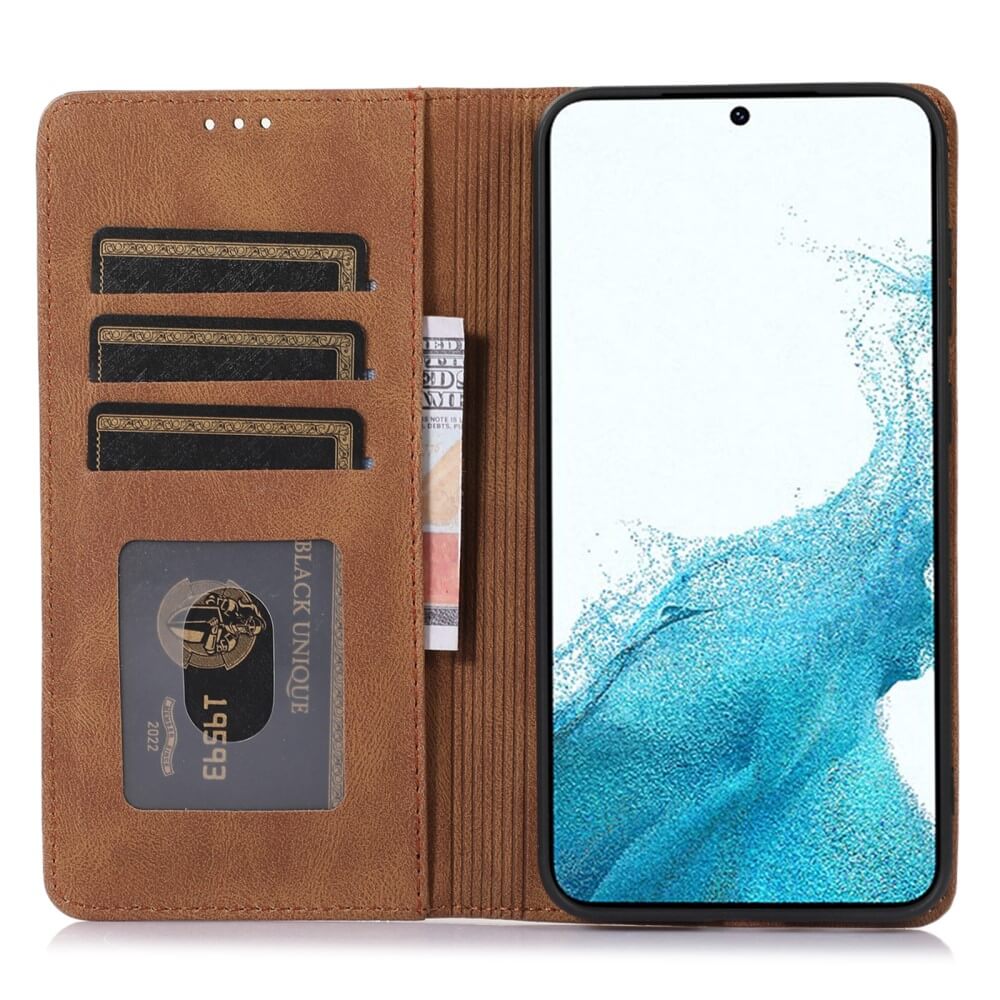Galaxy A25 5G - Vintage Flip Case Hülle