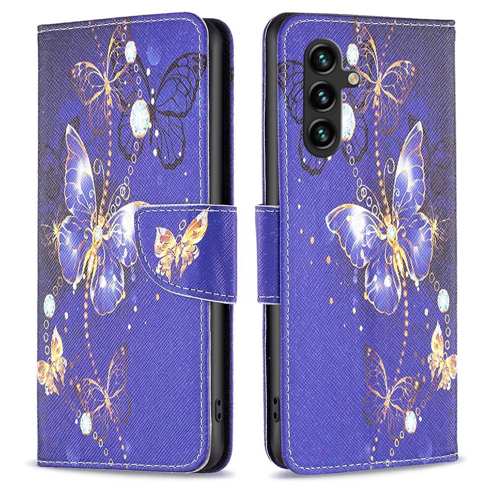 Galaxy A55 - Wallet Case with motif