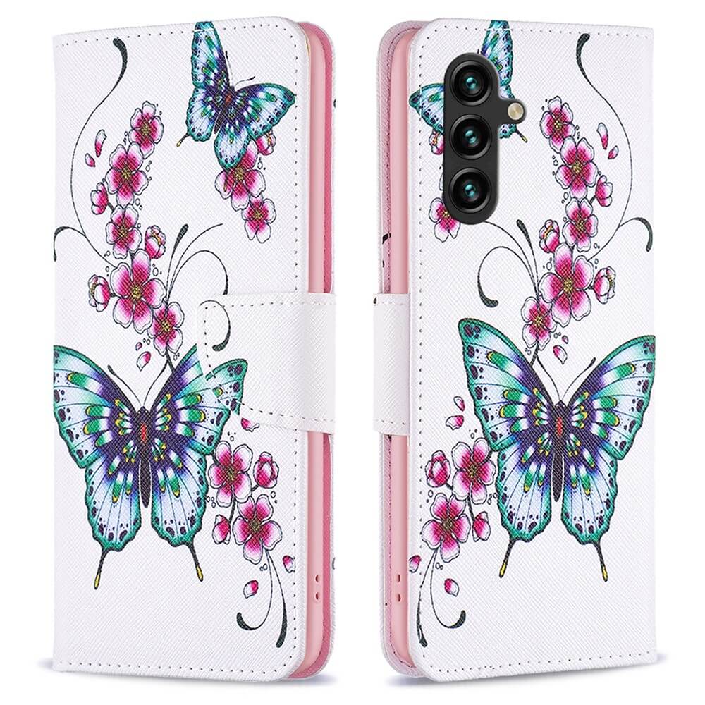 Galaxy A55 - Wallet Case with motif