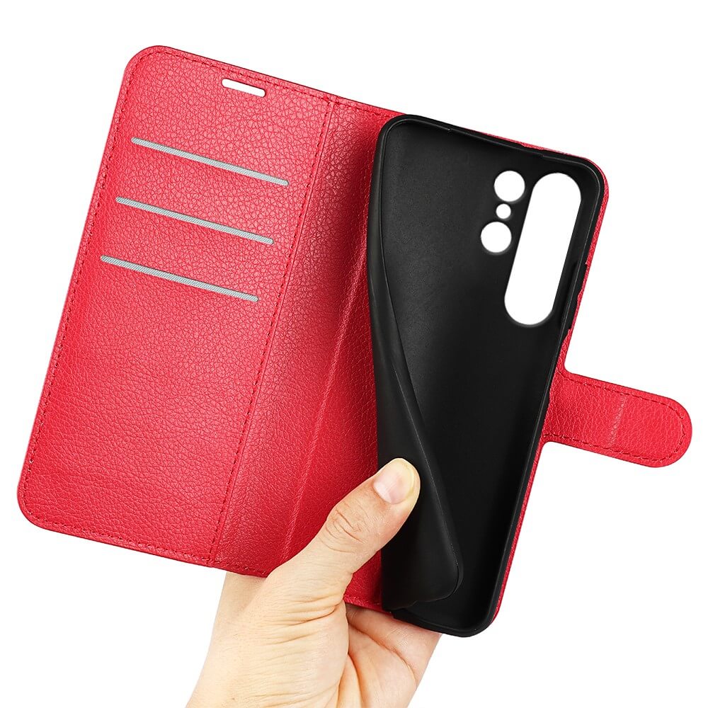 Galaxy S24 Ultra - Leather Case Cover