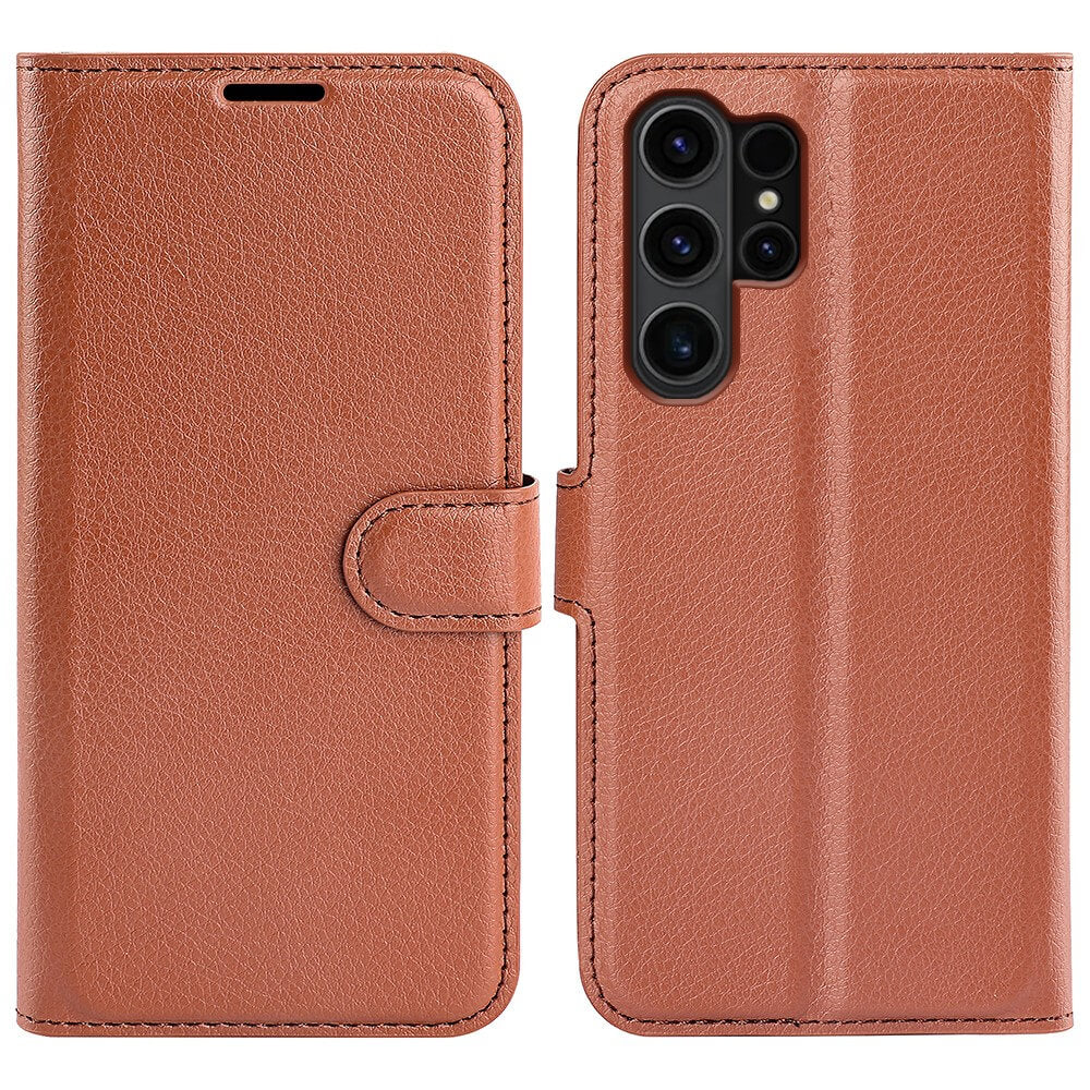 Galaxy S24 Ultra - Leather Case Cover
