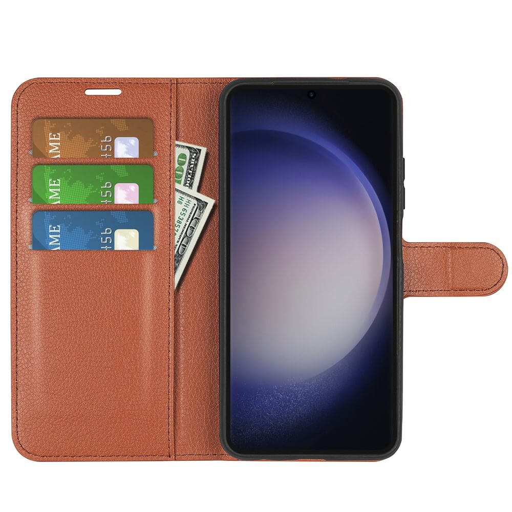 Galaxy S24 Ultra - Leather Case Cover