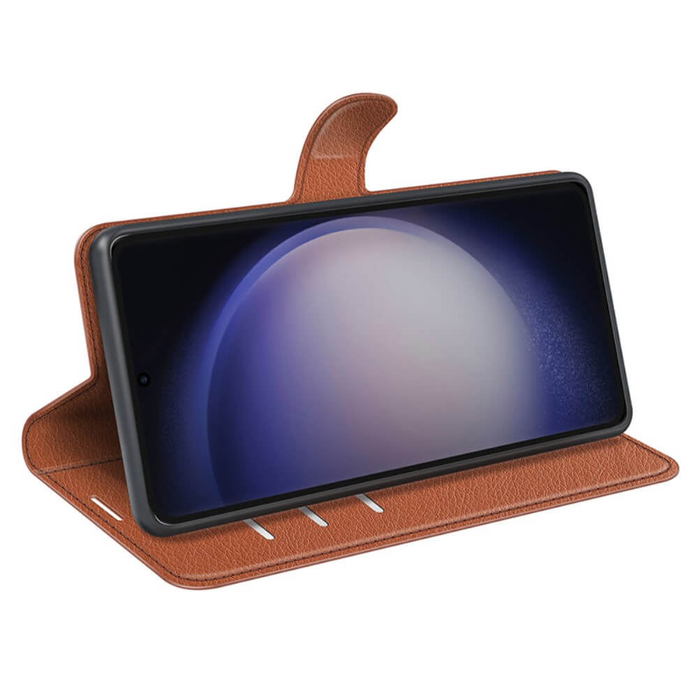 Galaxy S24 Ultra - Leather Case Cover