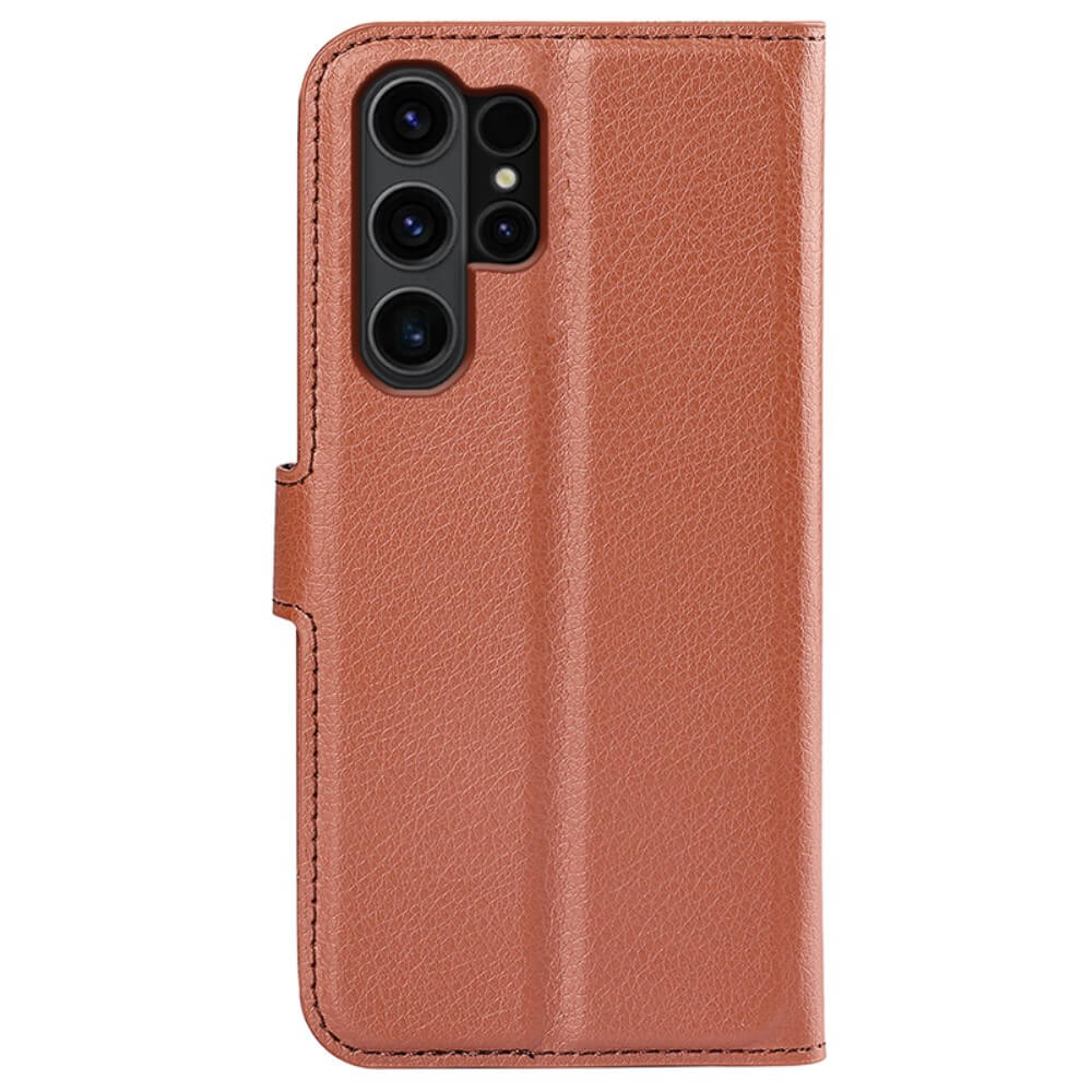 Galaxy S24 Ultra - Leather Case Cover