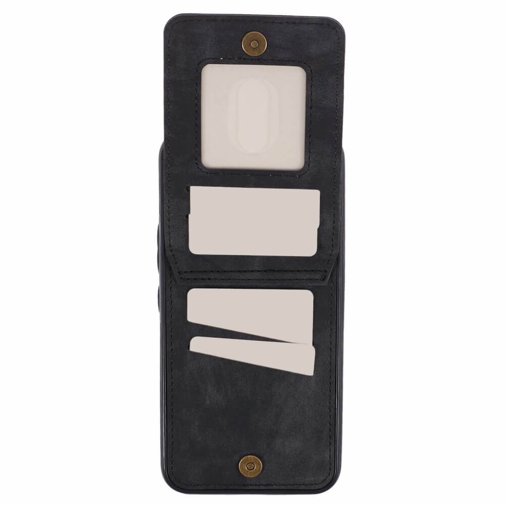 Galaxy S24+ - Kickstand Case RFID mit Kartenfächer schwarz