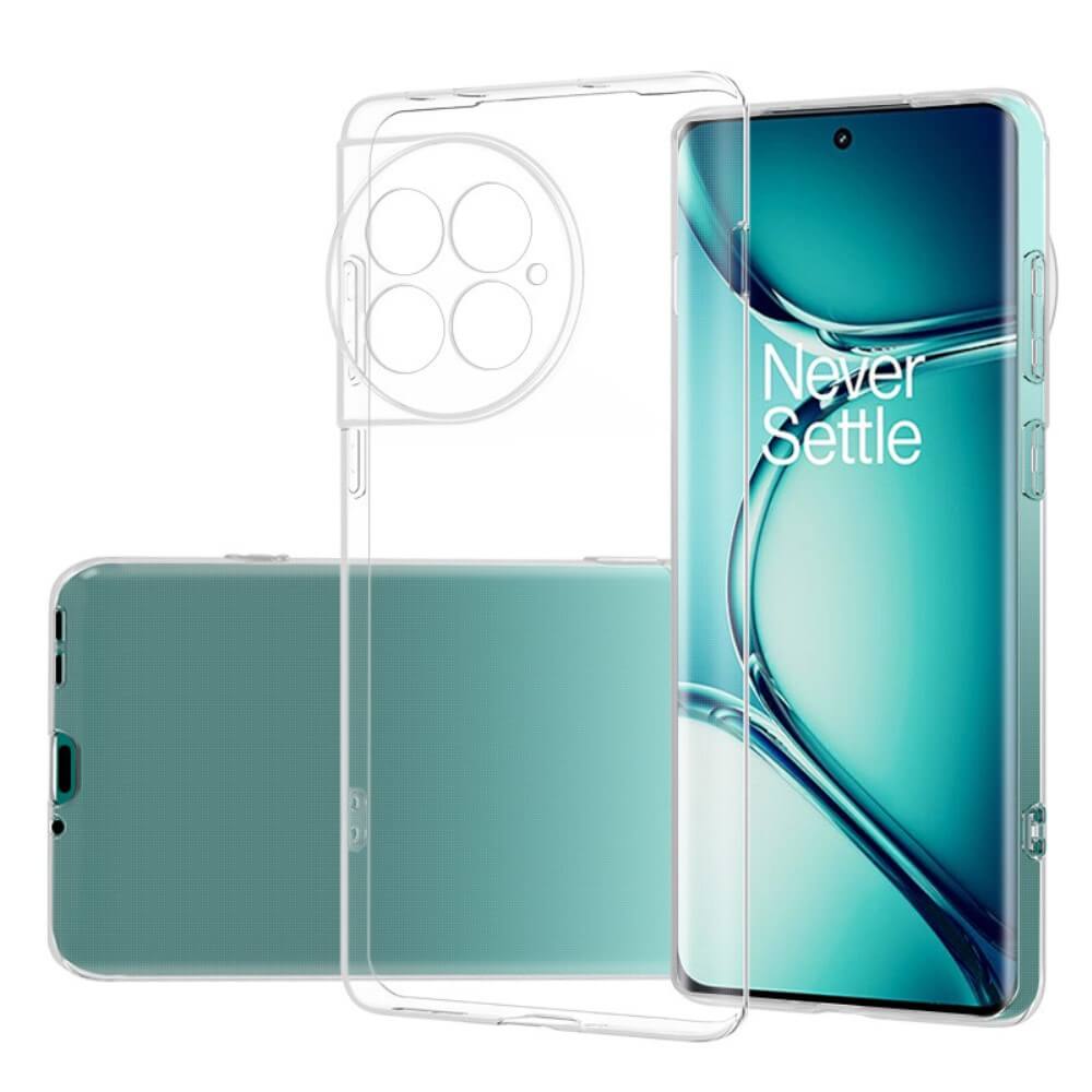 OnePlus 12 - Silikon Gummi Case transparent