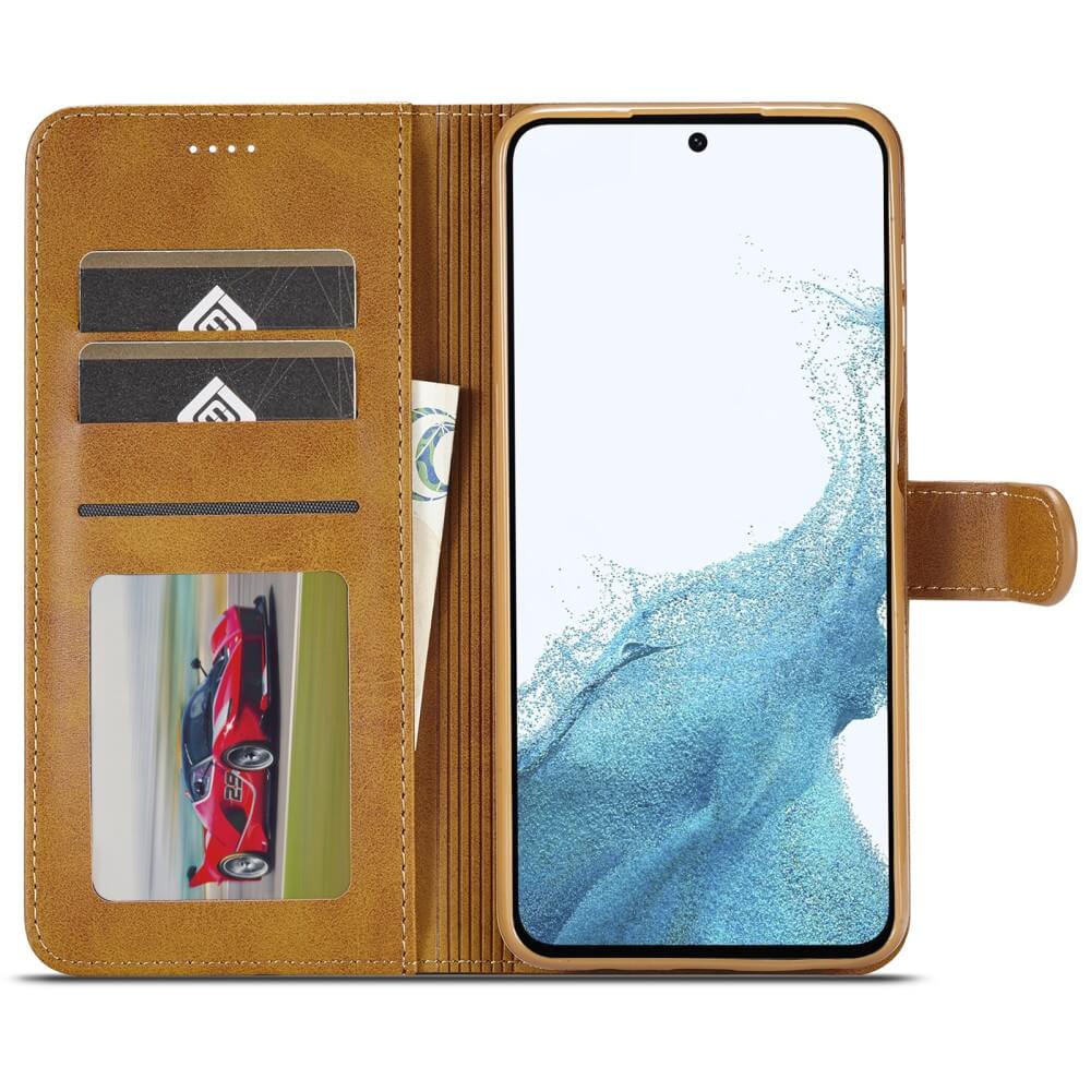 Galaxy A35 - LC.IMEEKE étui en cuir coque