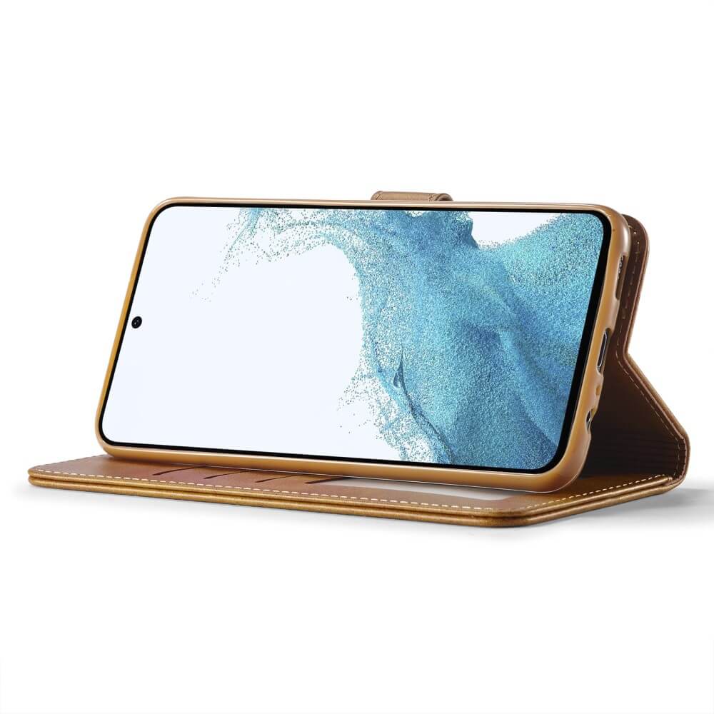 Galaxy A35 - LC.IMEEKE étui en cuir coque