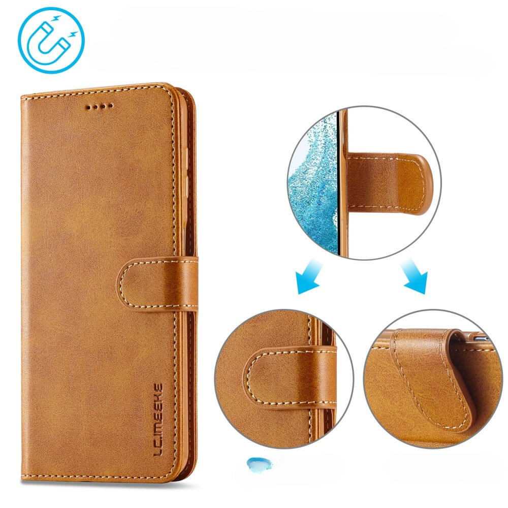 Galaxy A35 - LC.IMEEKE étui en cuir coque