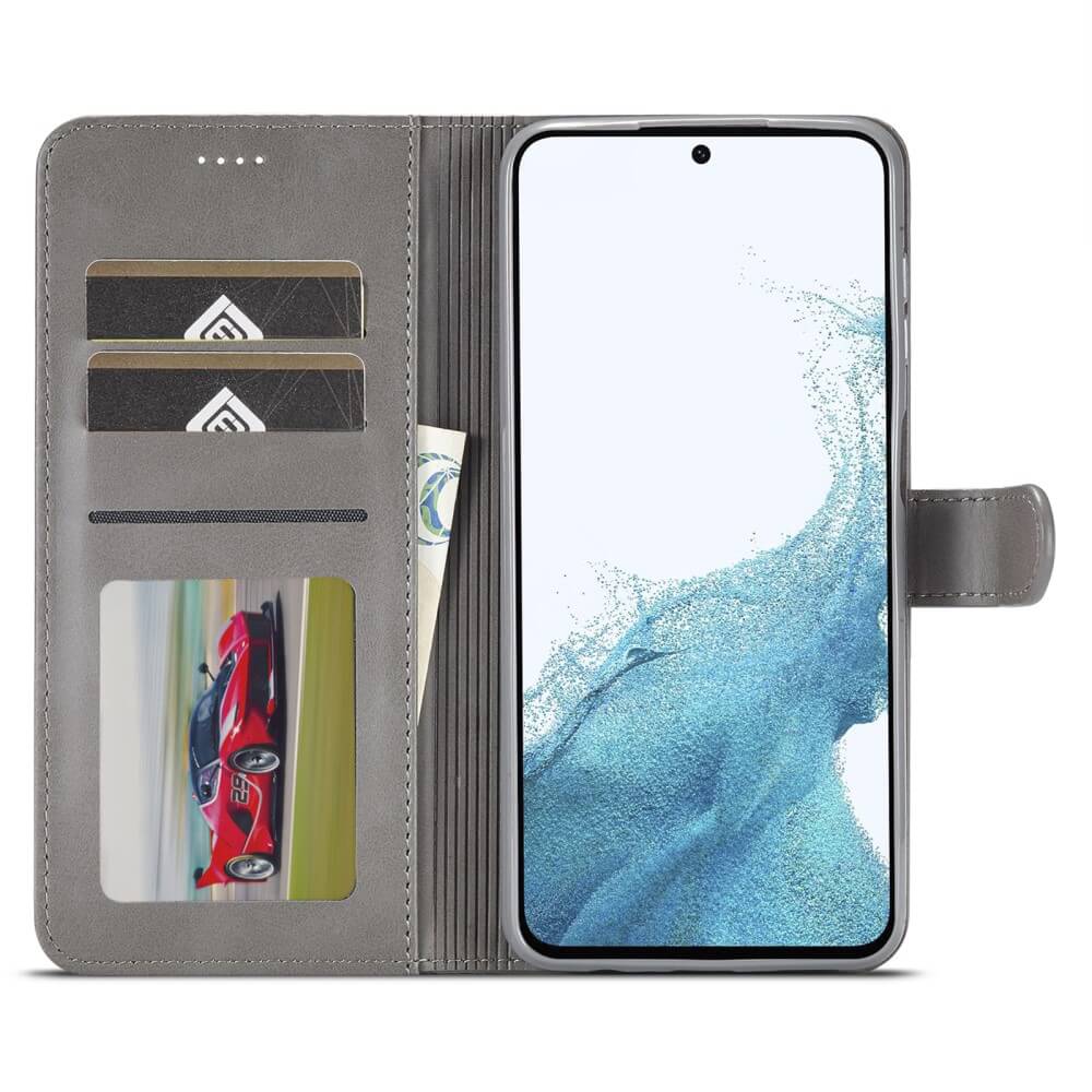 Galaxy A35 - LC.IMEEKE étui en cuir coque