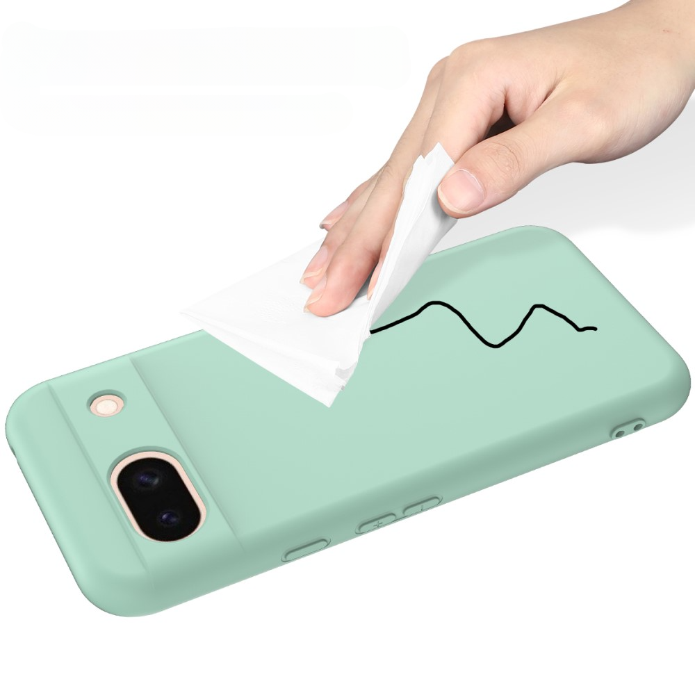 Google Pixel 8a - Custodia in gomma siliconica