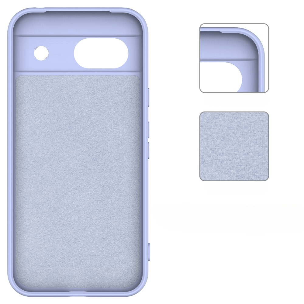 Google Pixel 8a - Custodia in gomma siliconica