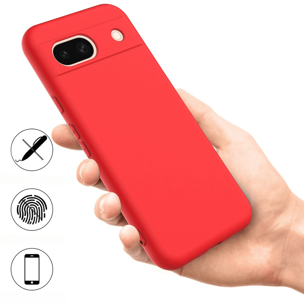 Google Pixel 8a - Custodia in gomma siliconica