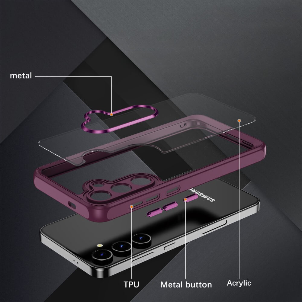 Galaxy S24+ - Hülle mit Kameraschutz