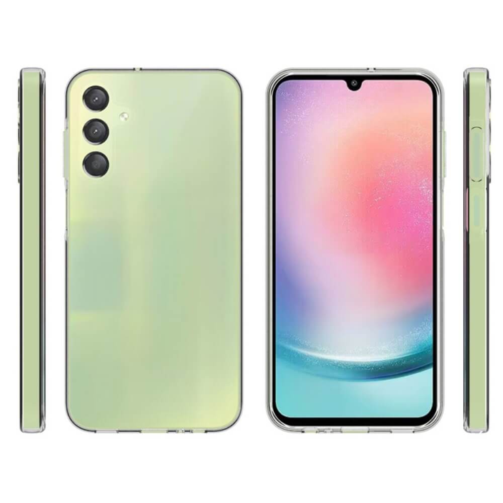 Galaxy A15 - Silikon Gummi Case transparent