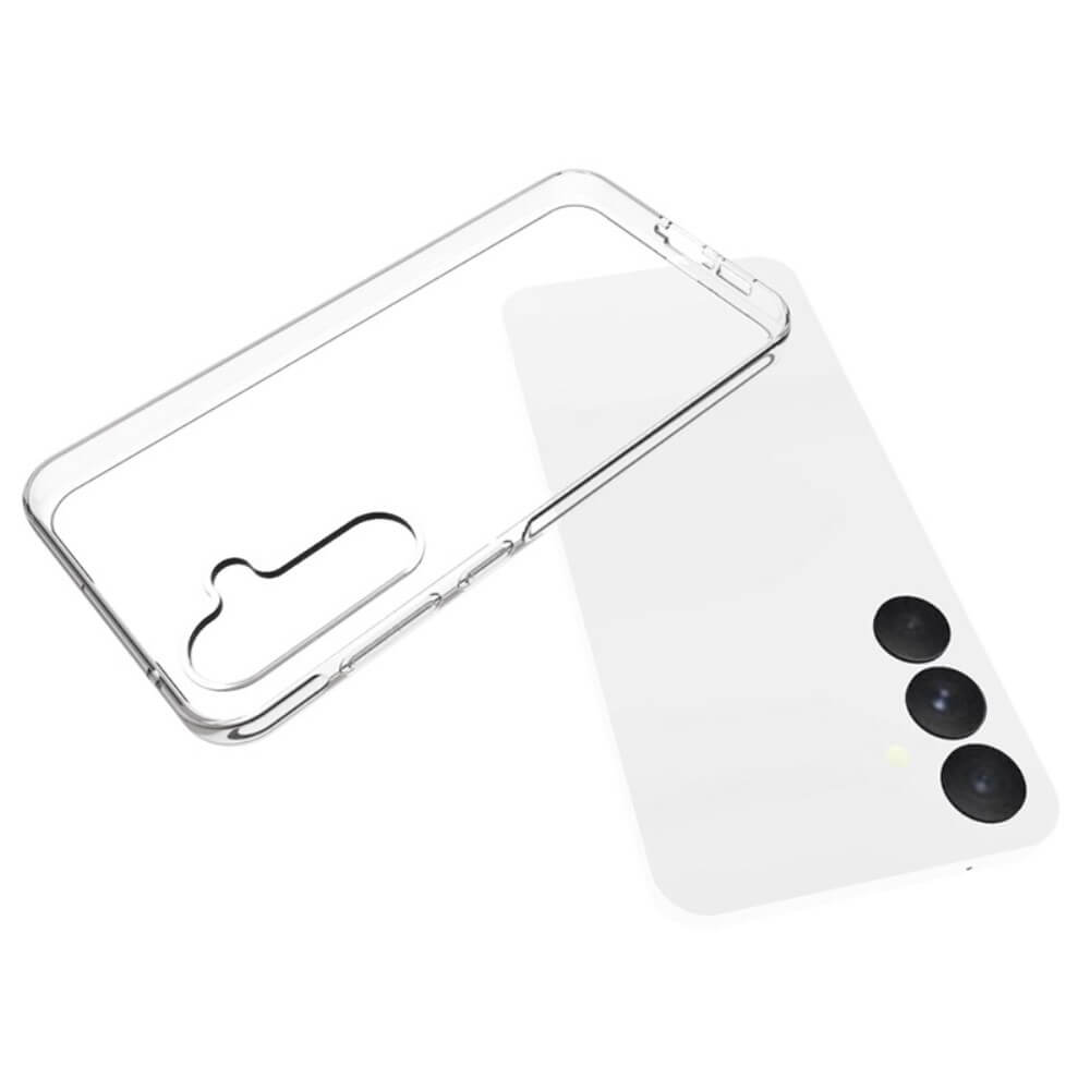 Galaxy A55 - Silikon Gummi Case transparent