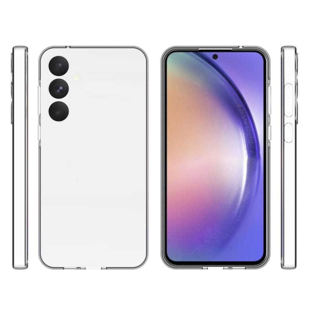 Galaxy A55 - Silikon Gummi Case transparent