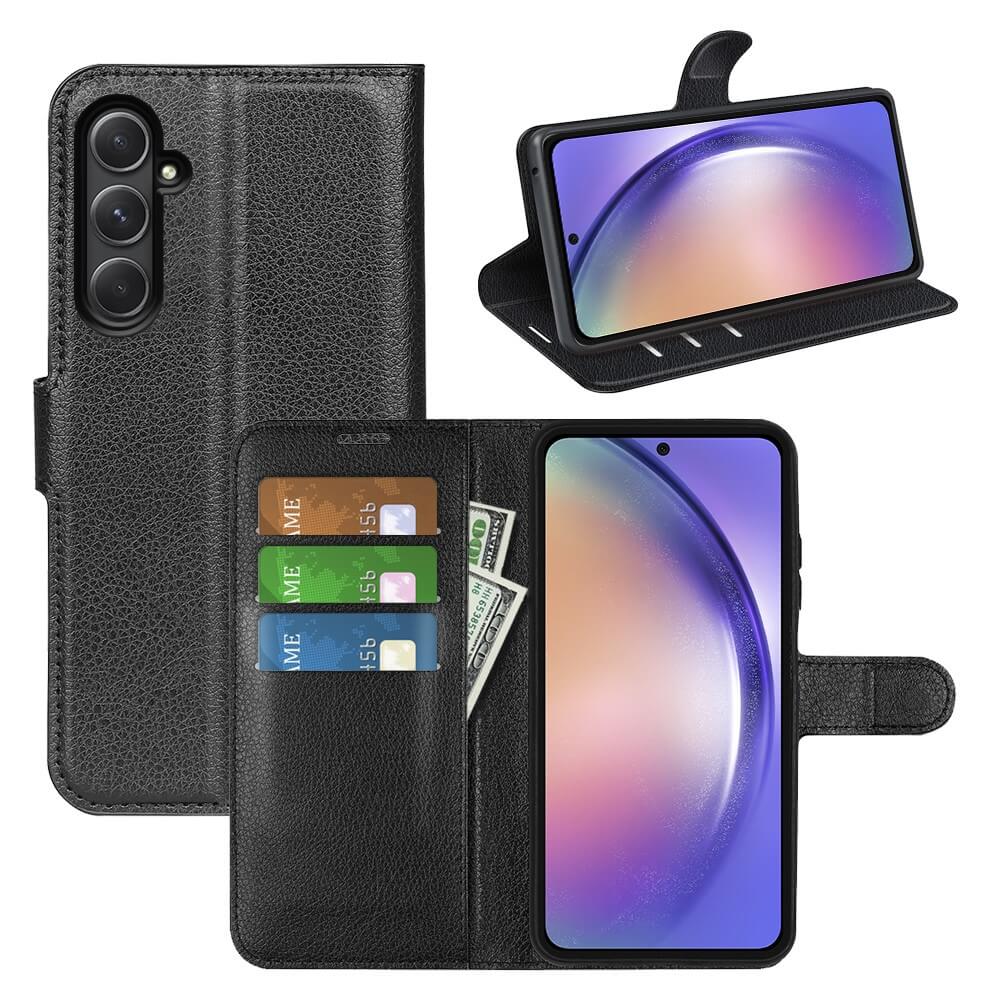 Galaxy A55 - Leather Wallet Case
