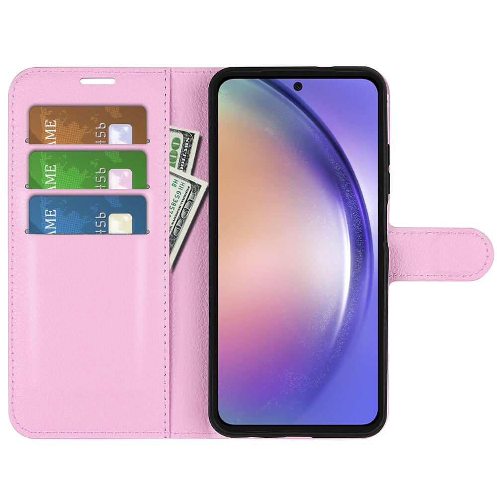 Galaxy A55 - Leather Wallet Case