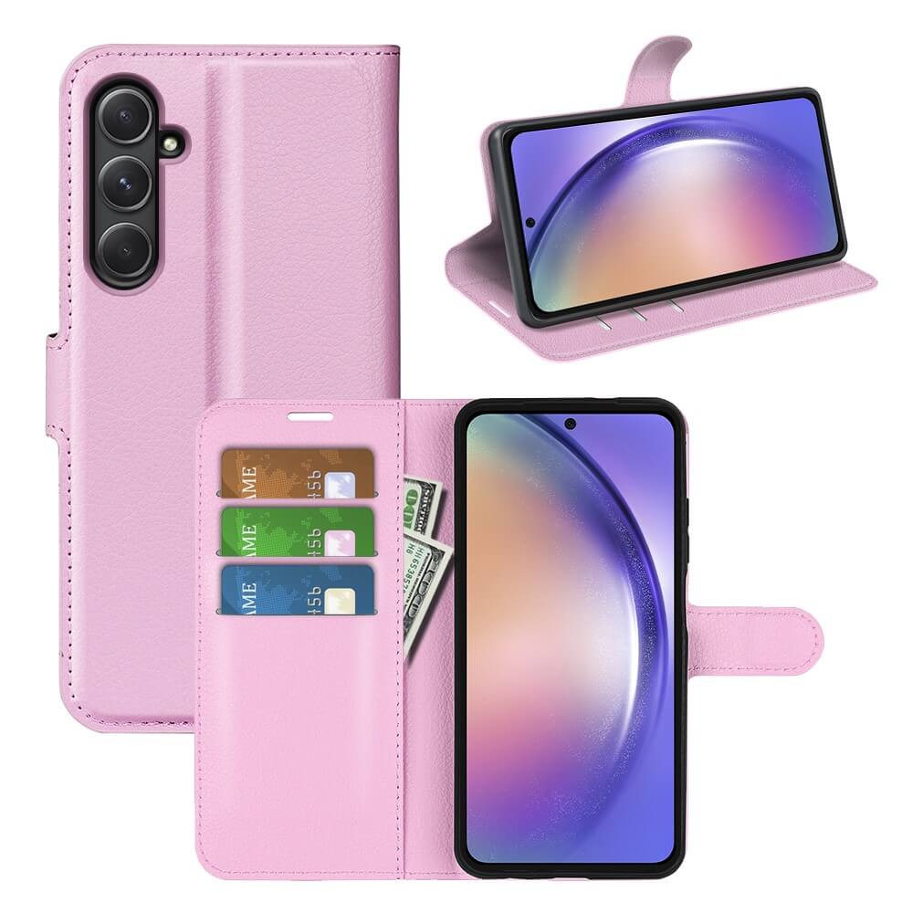 Galaxy A55 - Leather Wallet Case