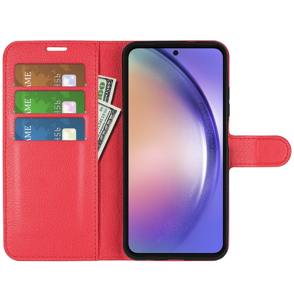 Galaxy A55 - Leather Wallet Case