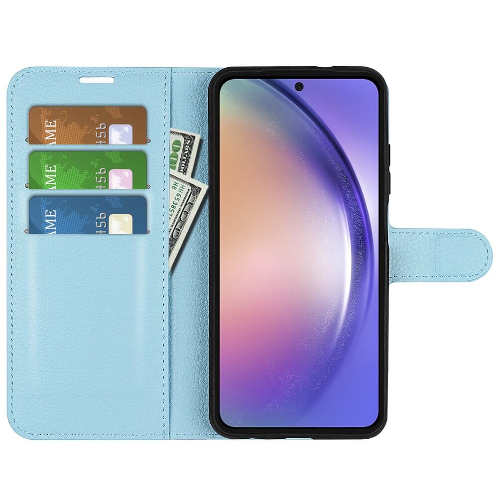 Galaxy A55 - Leather Wallet Case