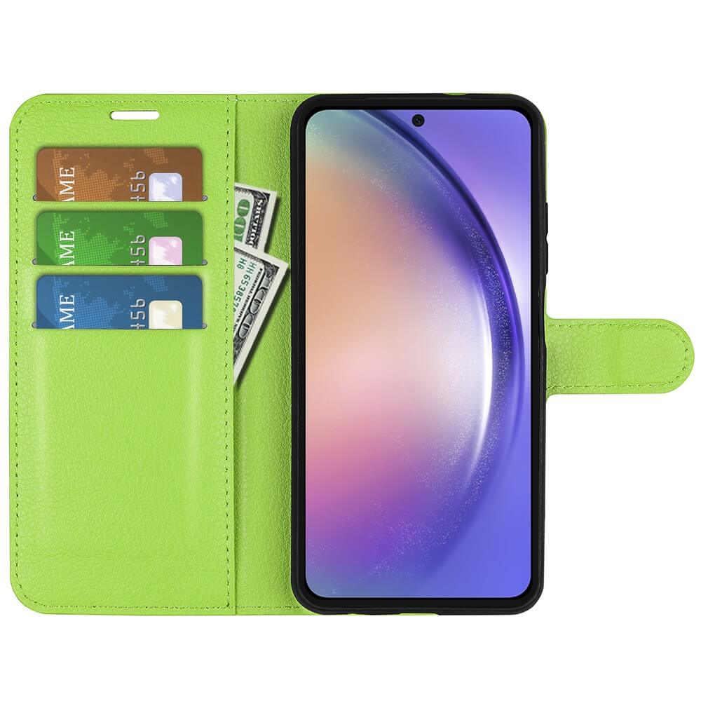 Galaxy A55 - Leather Wallet Case