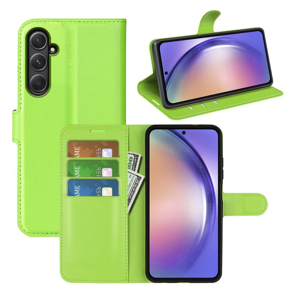 Galaxy A55 - Leather Wallet Case