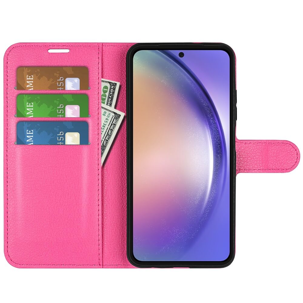Galaxy A55 - Leather Wallet Case