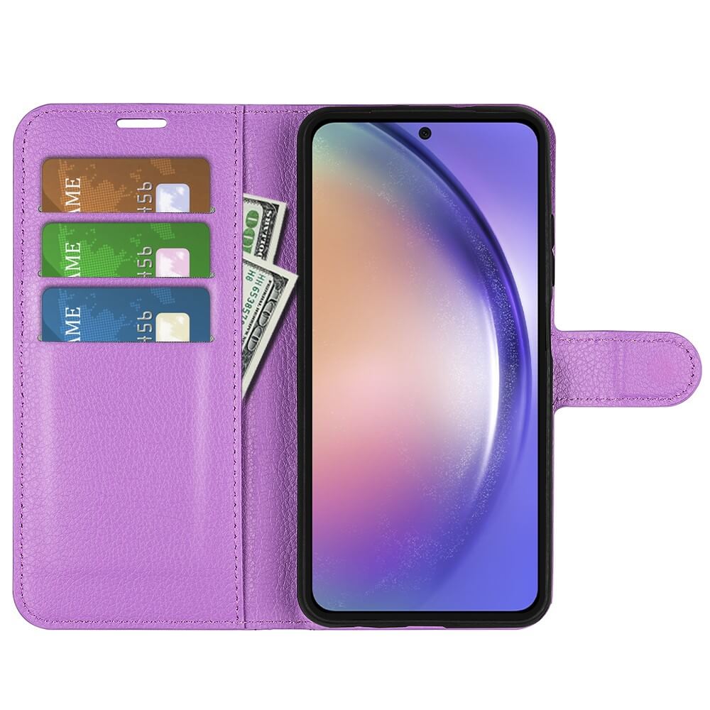Galaxy A55 - Leather Wallet Case
