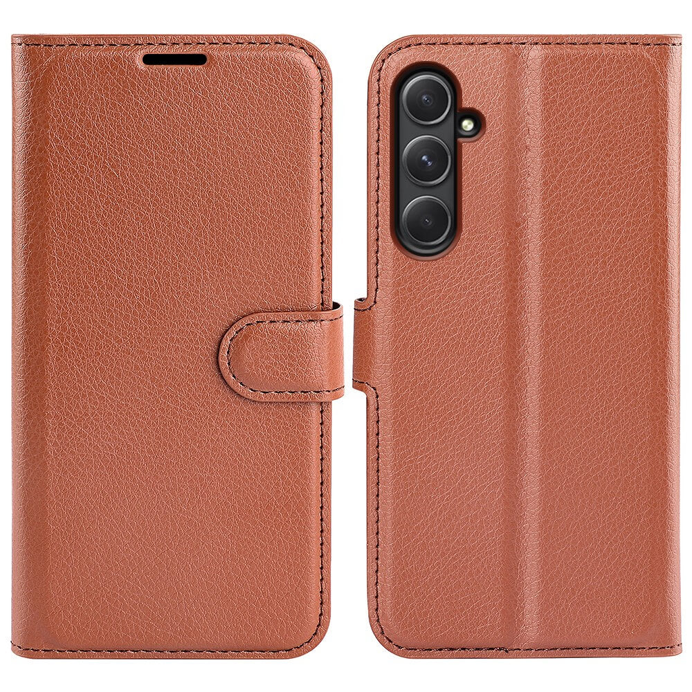 Galaxy A55 - Leather Wallet Case