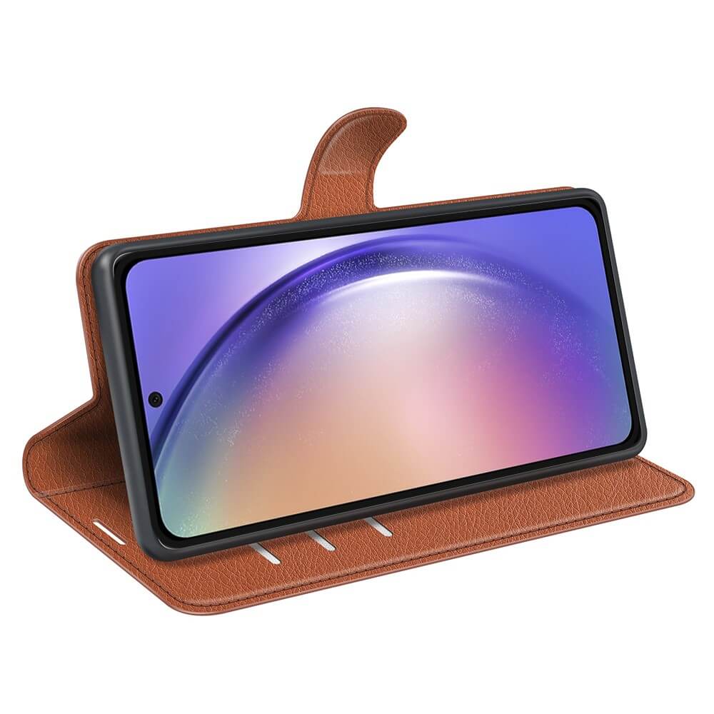 Galaxy A55 - Leather Wallet Case